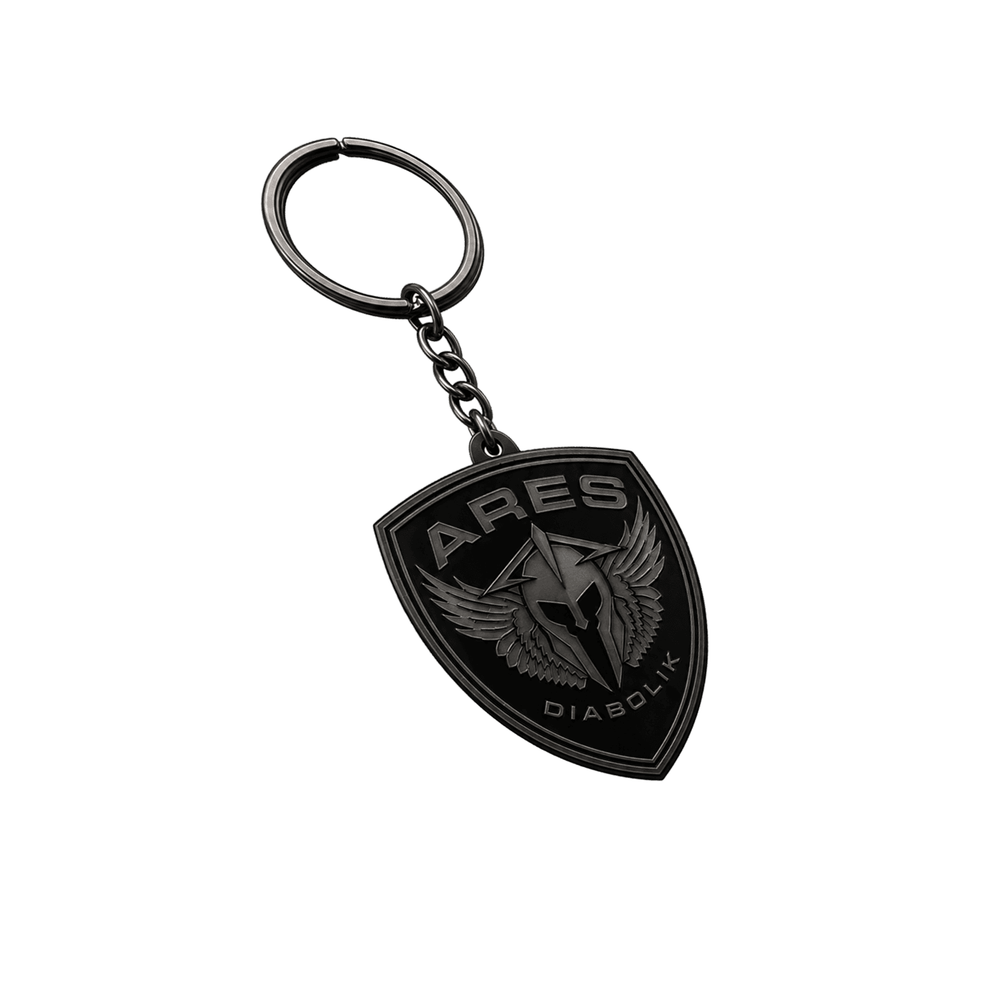 Ares Diabolik metal keychain